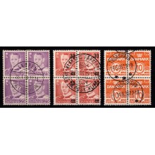 Danske mærker stemplet på Færøerne.